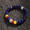 1 SPIRITUAL CLARITY AKSHOBHYA LAPIS LAZULI BUDDHA BRACELET