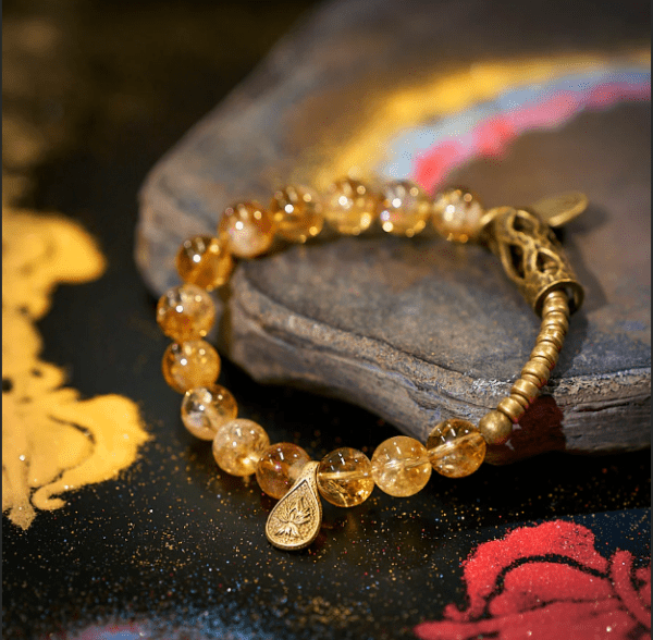 SOLAR FORTUNE CITRINE BRACELET