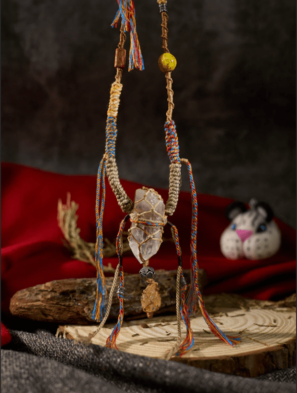 GUARDIAN THREADS CRYSTAL NECKLACE & BRACELET