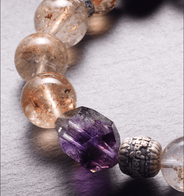 2 AMETHYST EMPOWERMENT CRYSTAL BRACELET