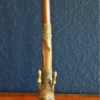 19th to Early 20th Cent. Tibetan Ritualistic Buddhist Trumpet 17" tall w/ COA