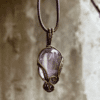 COSMIC SERENITY STREAM AMETHYST PENDANT