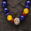 3 SPIRITUAL CLARITY AKSHOBHYA LAPIS LAZULI BUDDHA BRACELET