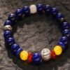4 SPIRITUAL CLARITY AKSHOBHYA LAPIS LAZULI BUDDHA BRACELET