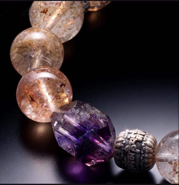 5 AMETHYST EMPOWERMENT CRYSTAL BRACELET