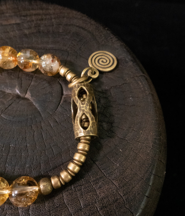 SOLAR FORTUNE CITRINE BRACELET
