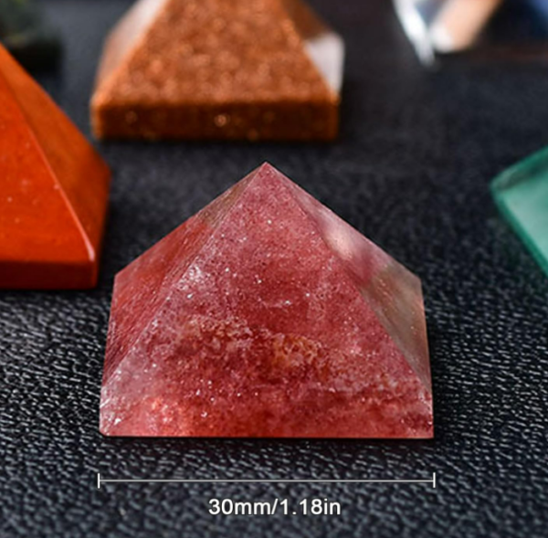 Crystal Pyramid, Crystal Chakra Energy Tower