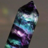 Fluorite Crystals Obelisk Colorful Stone Point Hexagonal Column Crystal