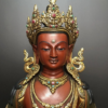微信图片_20251216203156_PicCopilot_adc71 18'' Tibet Amitayus Long Life Buddha Bronze Statue