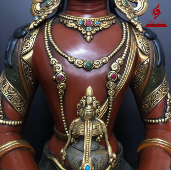 微信图片_20251216203215 18'' Tibet Amitayus Long Life Buddha Bronze Statue
