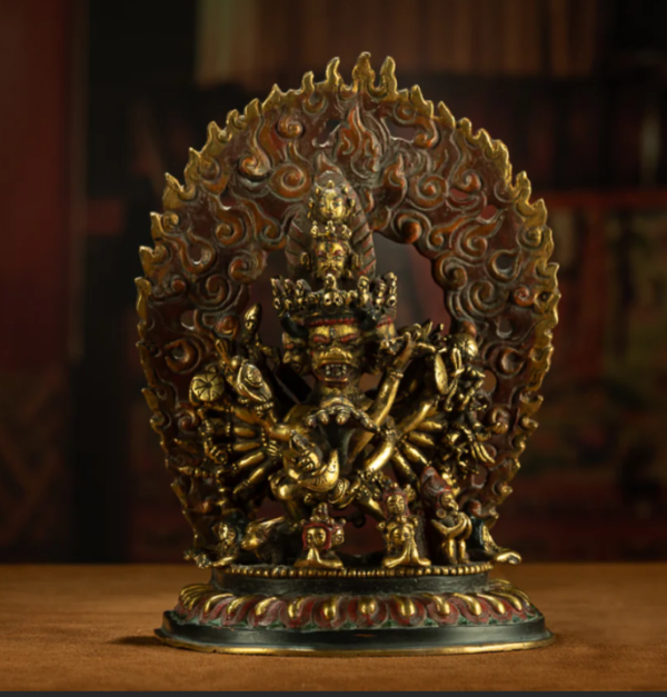 微信图片_20251216205428 FIERCE ENLIGHTENMENT: GILT COPPER THIRTY-FOUR ARM