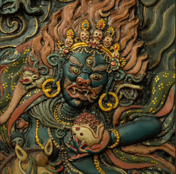 微信图片_20251216211304 QING DYNASTY AUSPICIOUS HEAVENLY MOTHER THANGKA TIBETAN THANGKA